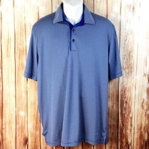FINAL SALE! GREG NORMAN Polo Play Dry Striped